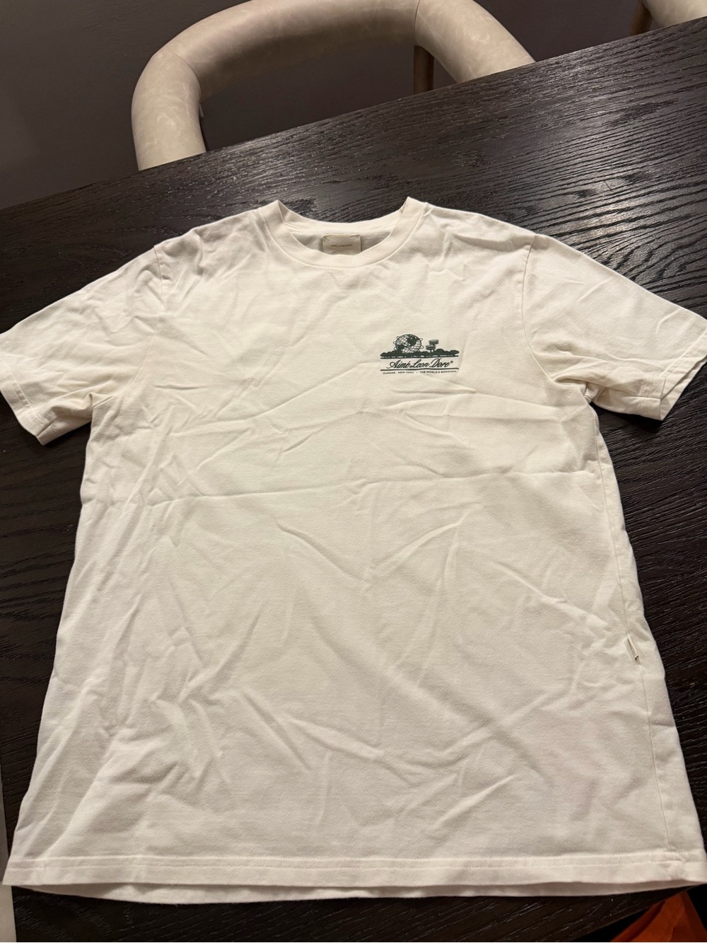 Aimé Leon Dore ALD Unisphere Tee Cream Green Men’s Size L
